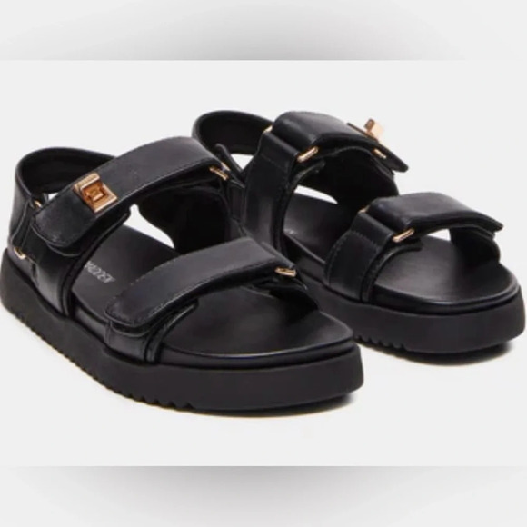 Cute Steve Madden KIDS' MONA BLACK Size 4 - Picture 1 of 7